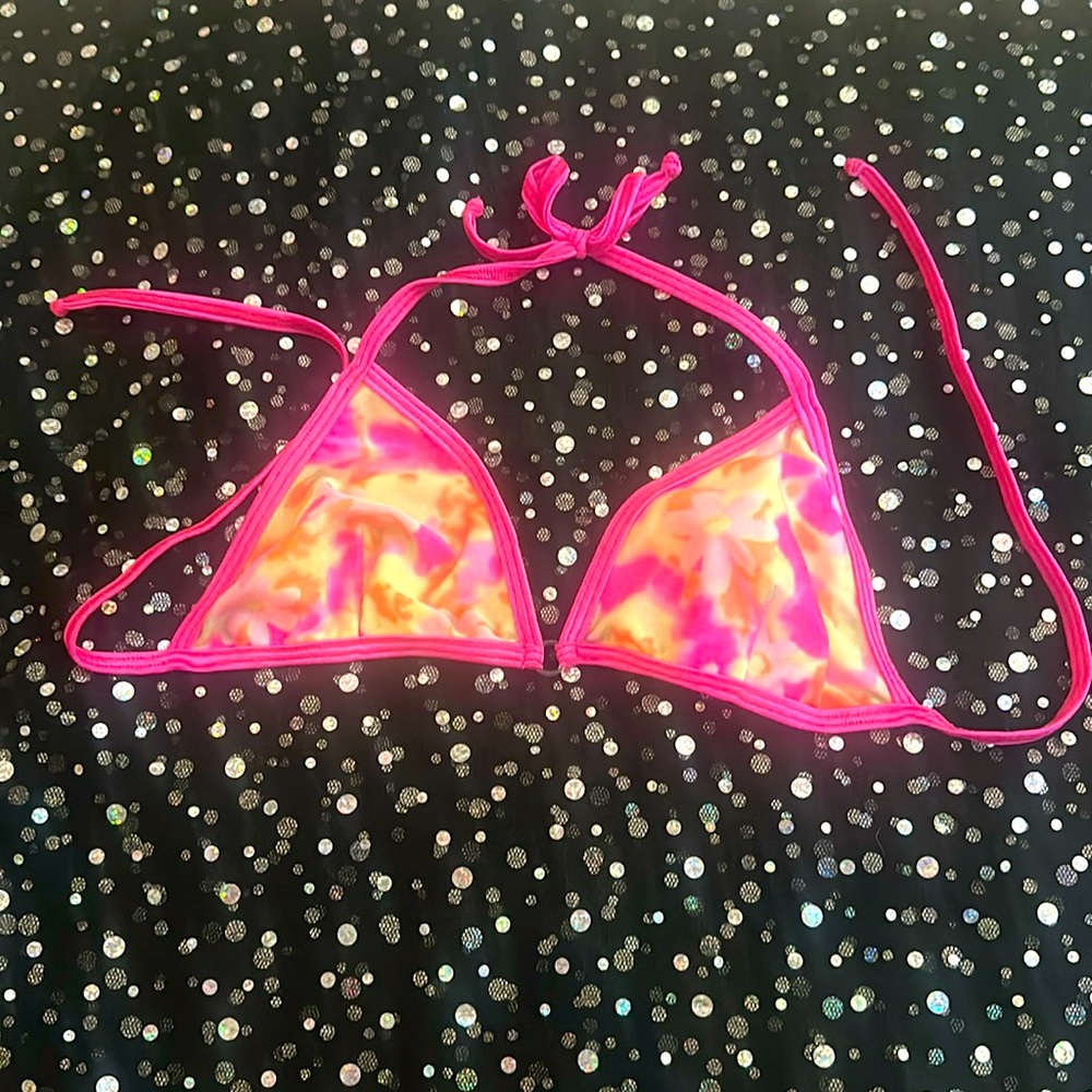 Triangle dancer top/bikini top